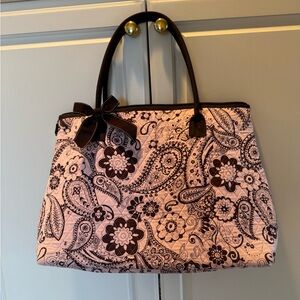 Quilted Travel Tote NWOT